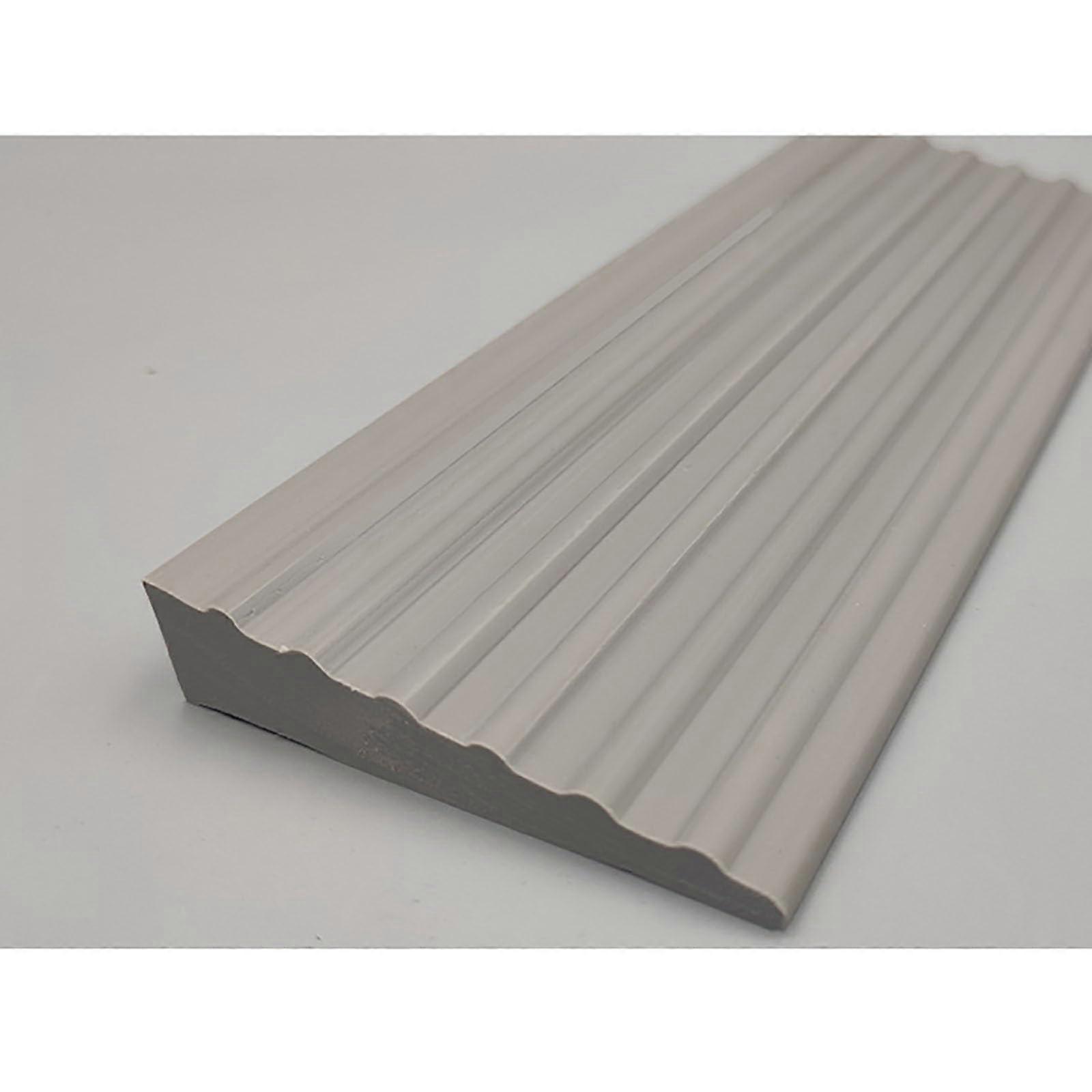 Threshold Ramps Self-Adhesive & Cuttable Stripe Anti-Slip Design for Doorways 39.3in