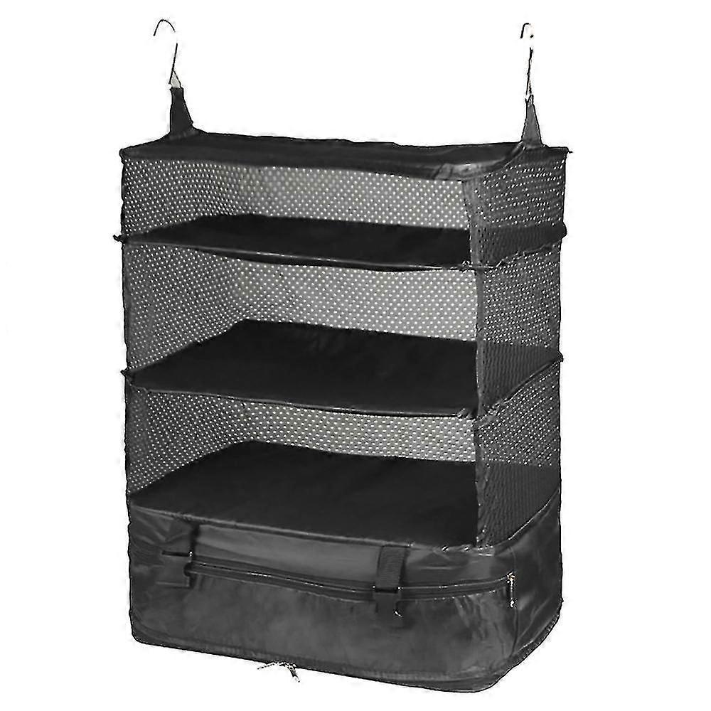 悬挂式收纳盒便携式旅行储物袋旅行手提箱搁板