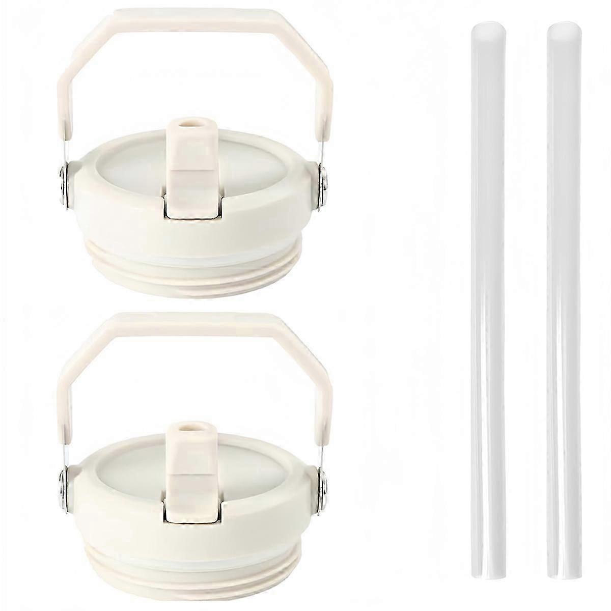 30oz Tumbler Flip Straw Lid Replacement for IceFlow Adventure Quencher Reusable Tumbler Lids A