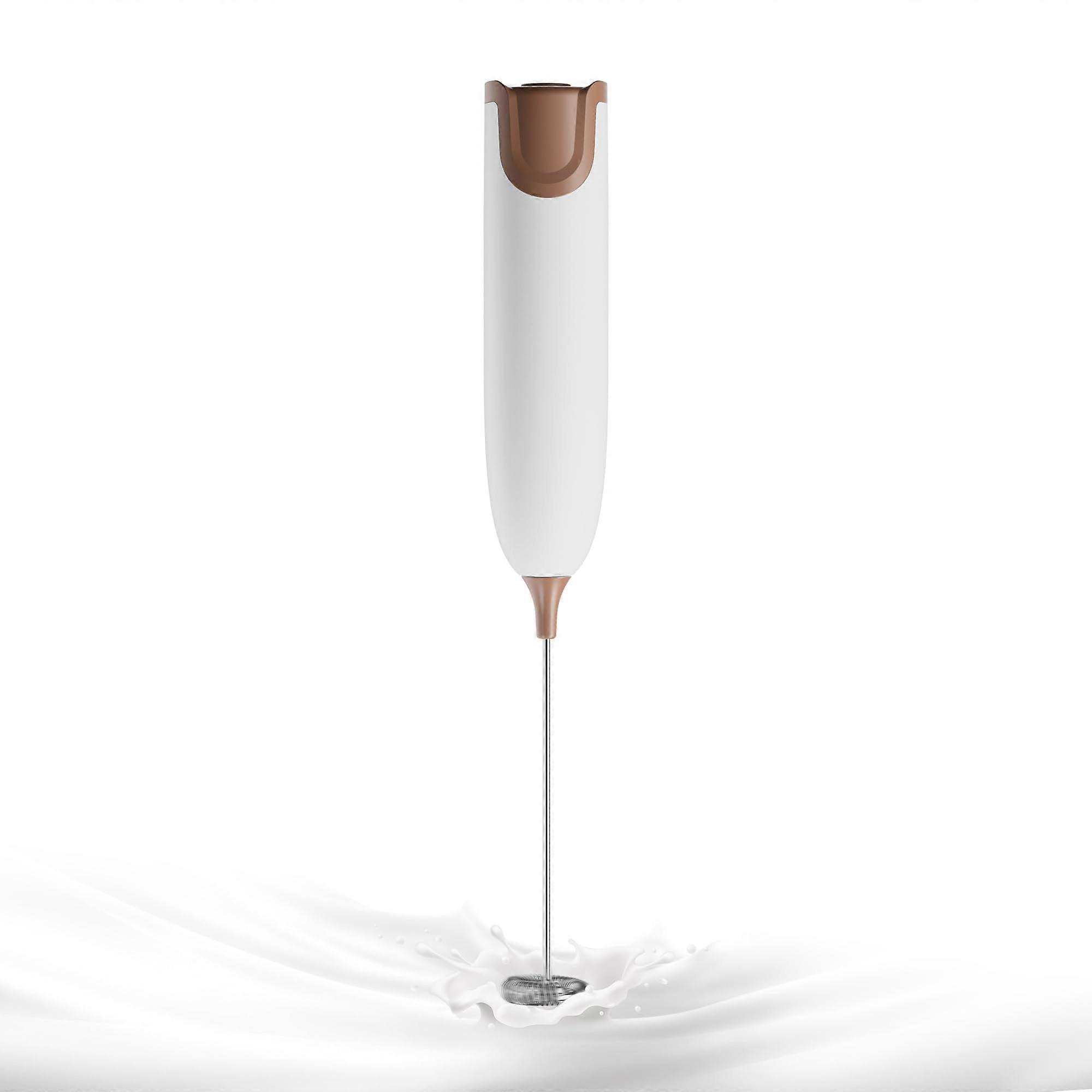 Handheld Electric Milk Frother, Battery Operated Maker, Froth Mini Blender for Coffee