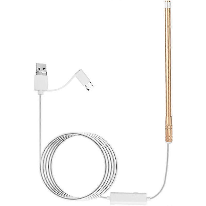 Ear Picking Tool, High Definition Visual Ear Cleaner (30w Gold)