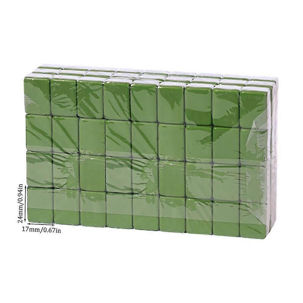 Mini Chinese Traditional Board Game With Large Storage Bag 24mm Mini Mahjong Sets Resin Mahjong Tiles For Family Leisure Time