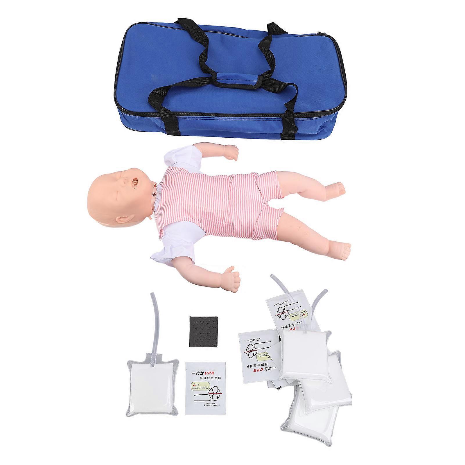 Heimlich Maneuver Model Simulated Airway Obstruction Emergency Nursing Skills Infant Training Manikin for Teaching Practice