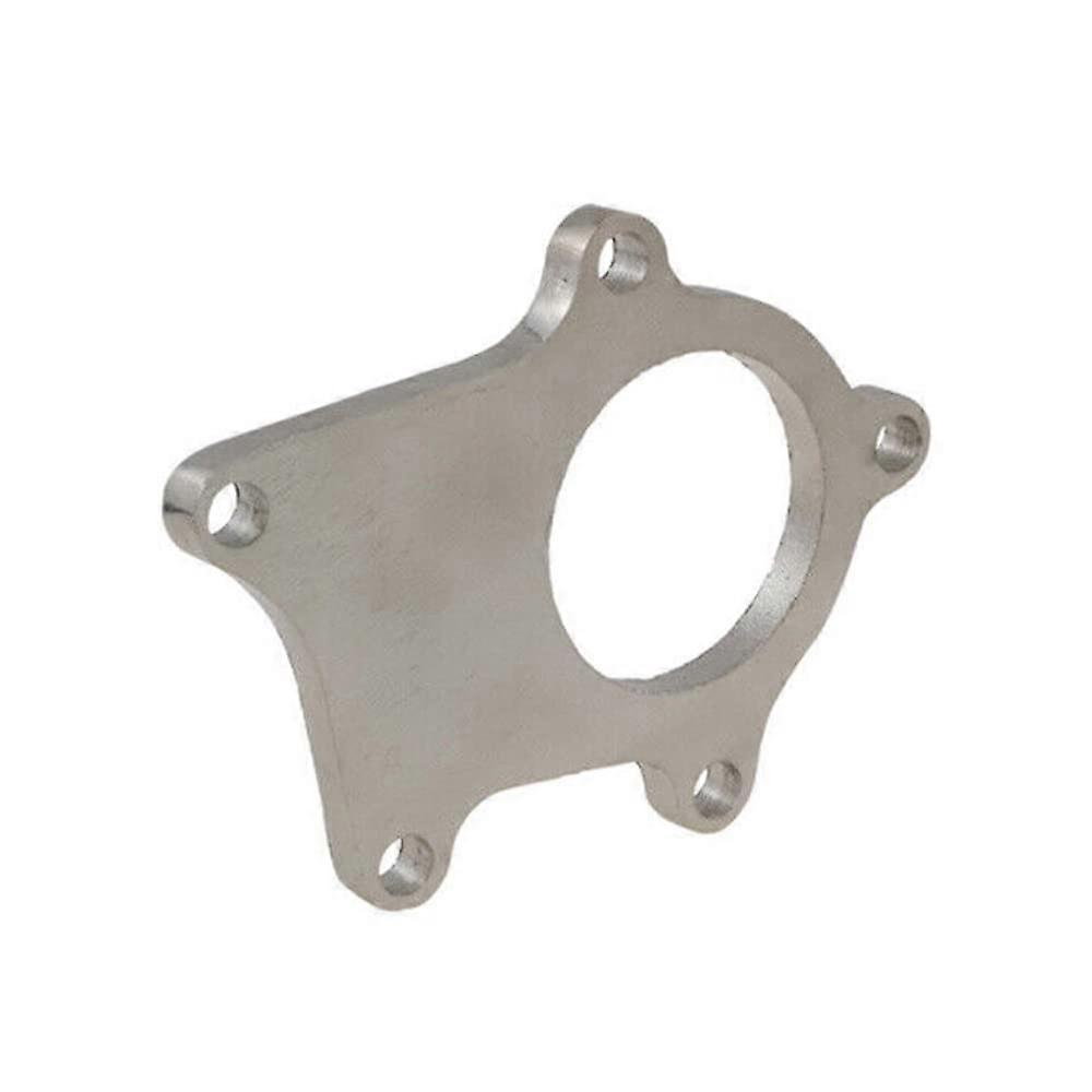 T304 Mild Steel Turbo Flange T3/T4 Compatible Turbocharger Flange for Improved Turbo Fit and Performance