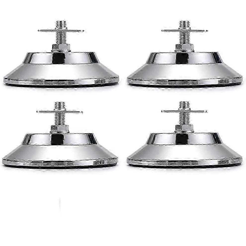 מפלסי שולחן ביליארד מתכווננים, סט רגלי ריהוט מתכת של 4