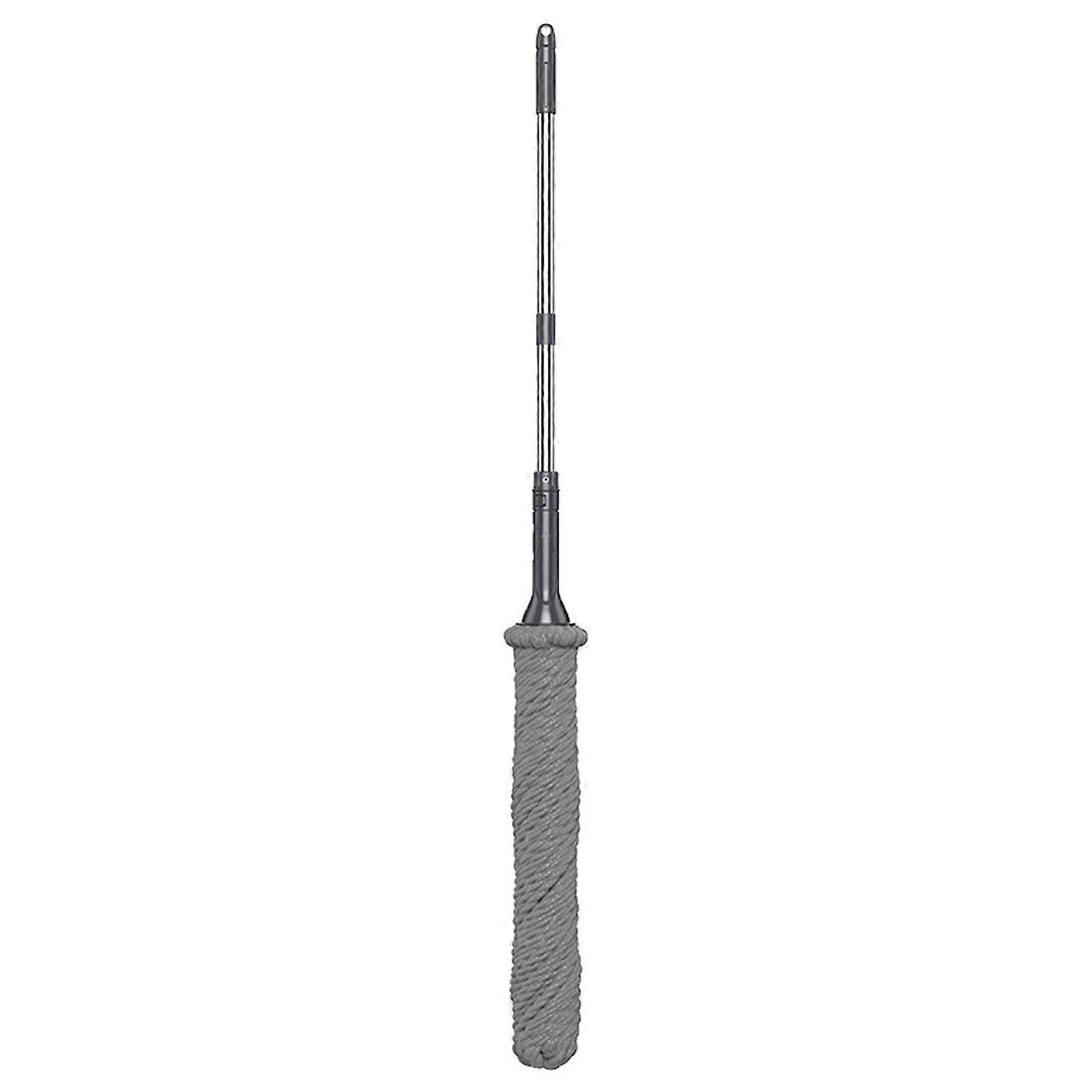 Self Wringing Twist Mop, Microfiber Floor mop Wet Mops Easy Squeeze Floor Mop with Stainless Steel Handle for Household Cleaning Tool