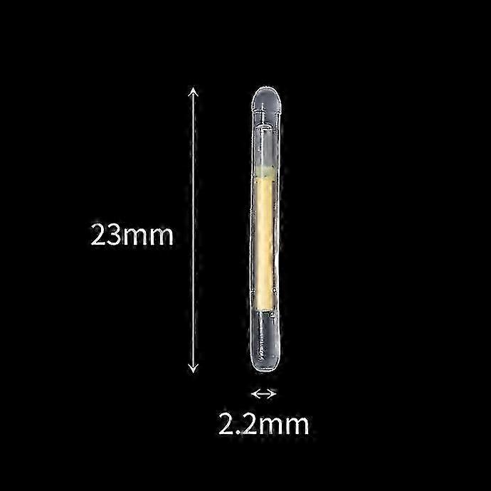 50/100stk Fiskeri Float Light Stick Fluorescerende Lightstick Led Fluorescerende Dark Glow Sticks Fiskeri Float Tilbehør 2.2-4.5mm