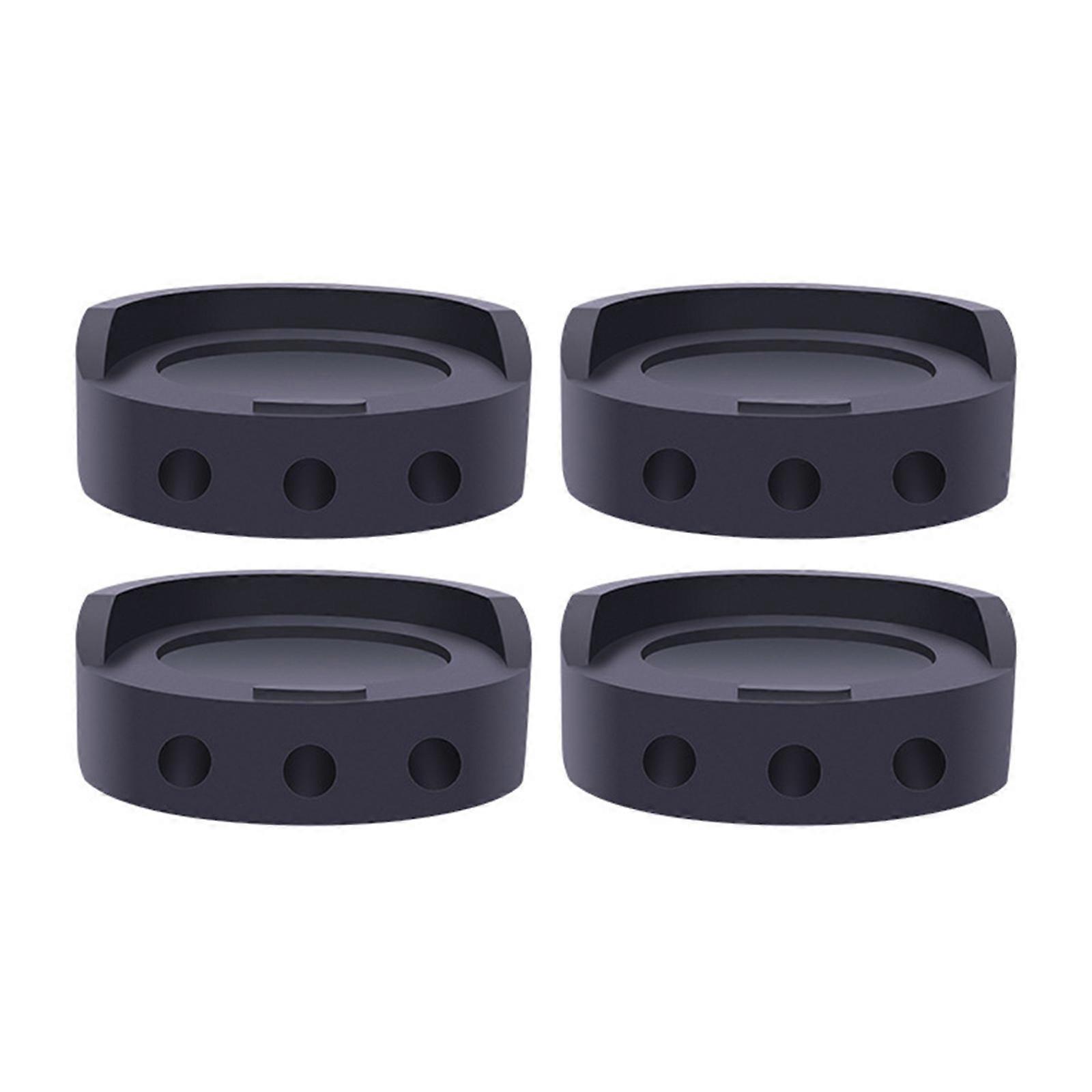 4Pieces Nonslip Rubber Pads for Washers and Appliances to Minimizing Vibration and Protect Surfaces from Damage Multicolor