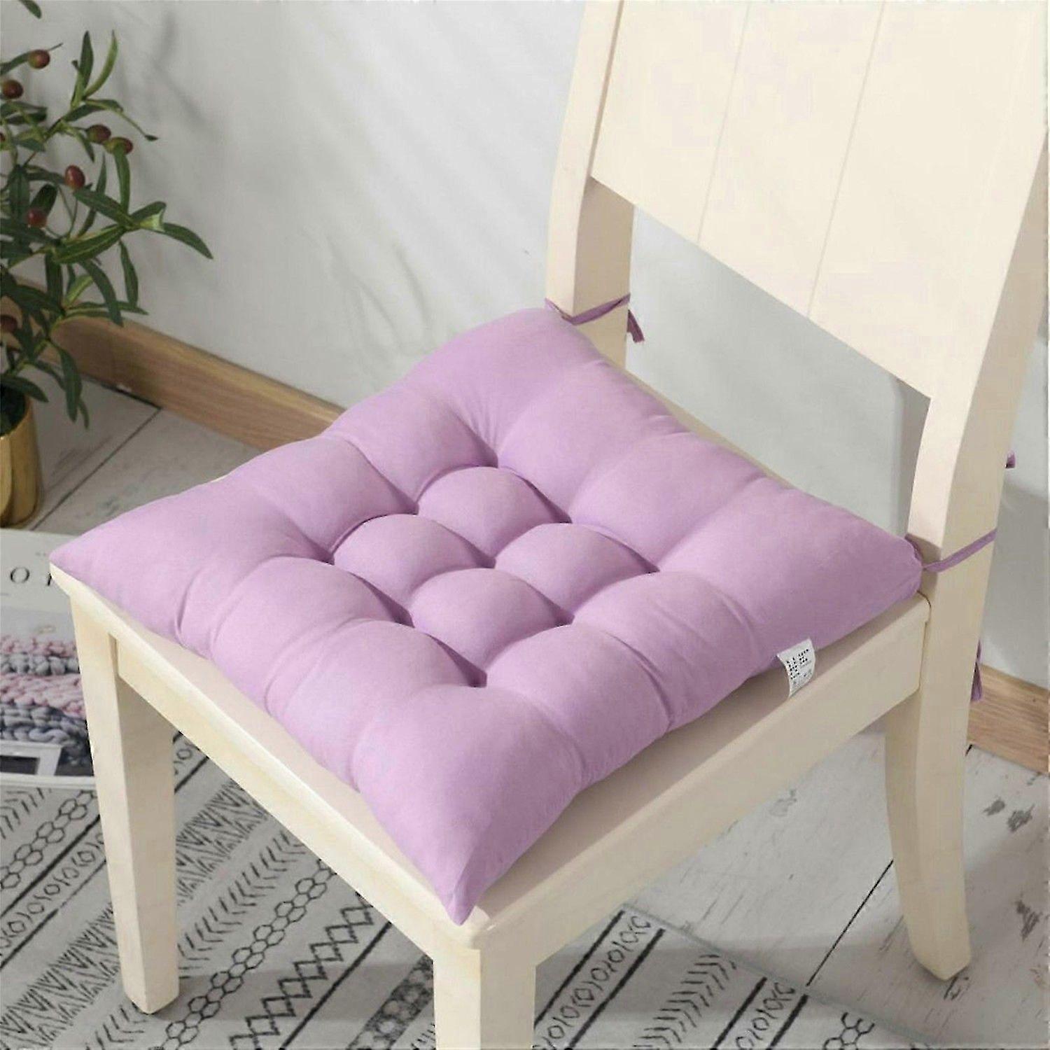 Solid Color Chair Seat Pads