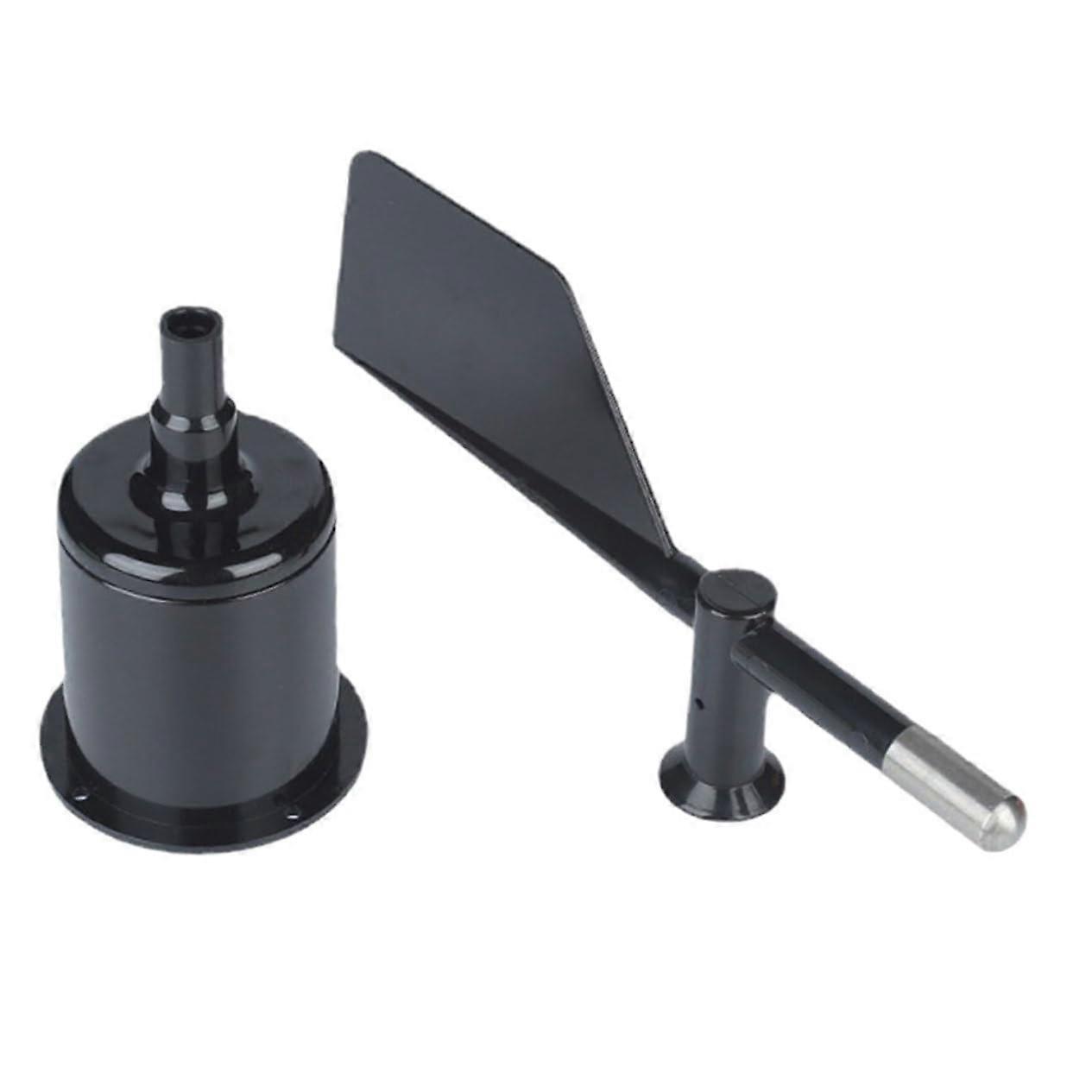 Anemometer Housing Wind Direction Indicator Scrunchies Black Plastic Part Wind Speed
