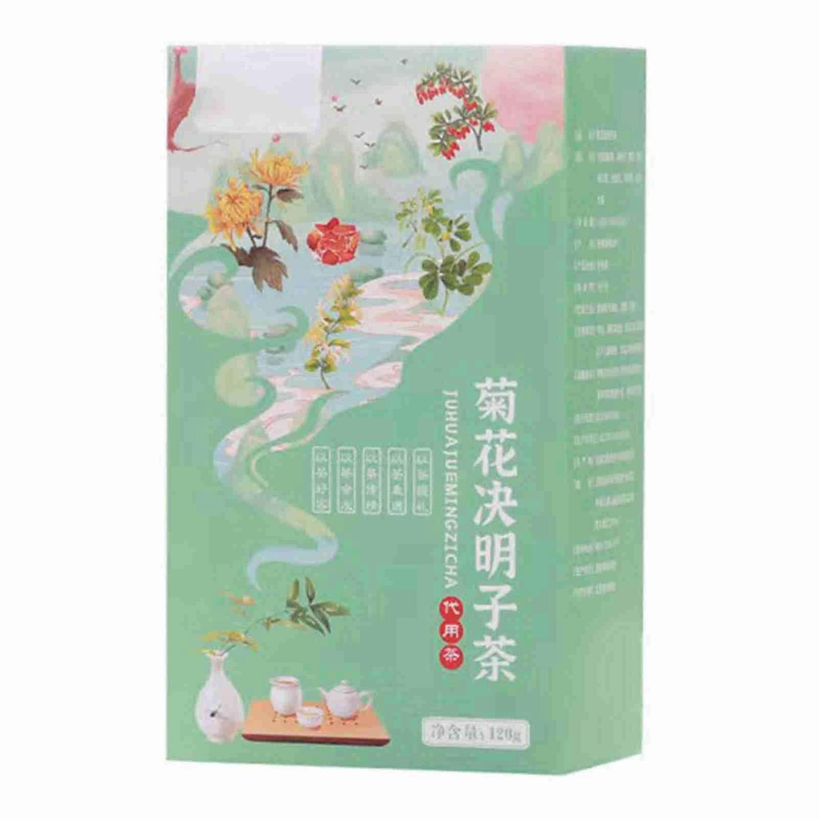 Chrysanthemum Cassia Seed Tea Combination Floral Tea Health Tea Pure Natural 120g 20 Counts