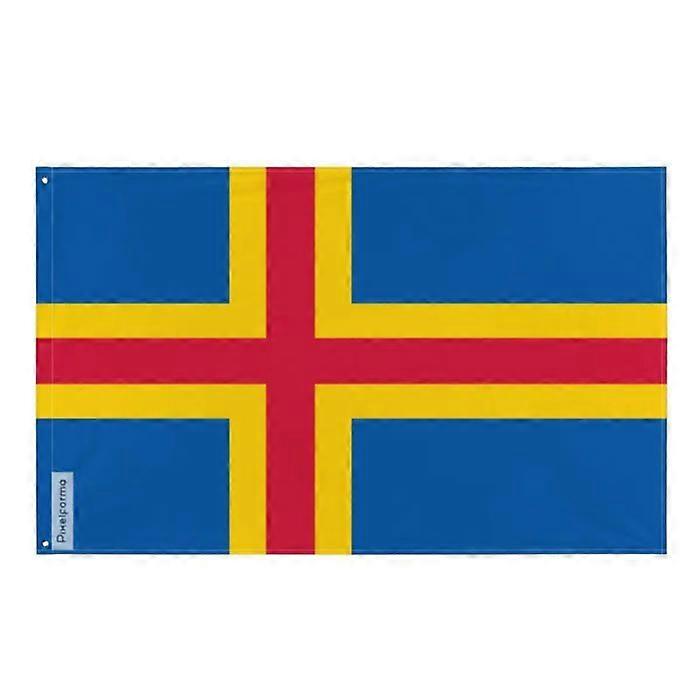 Flag - Åland - 120 x 180 cm - Polyester - Double-sided print - Iron eyelets
