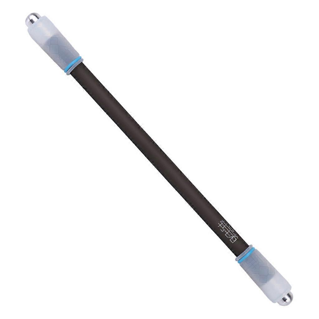 Flash Glow Spinning Rotating Pen with LED Light for Play Game for Kids Children Black