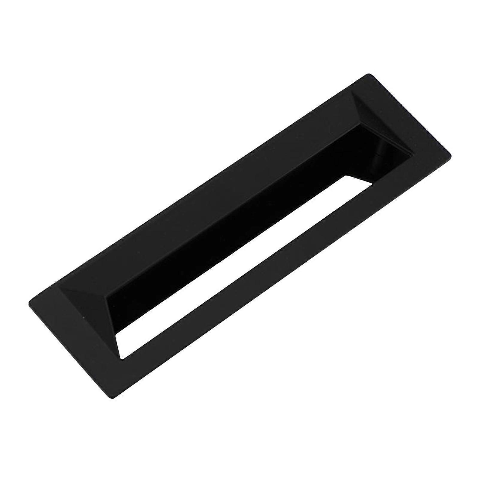 Concealed Drawer Finger Insert Recessed Flush Pull Handle