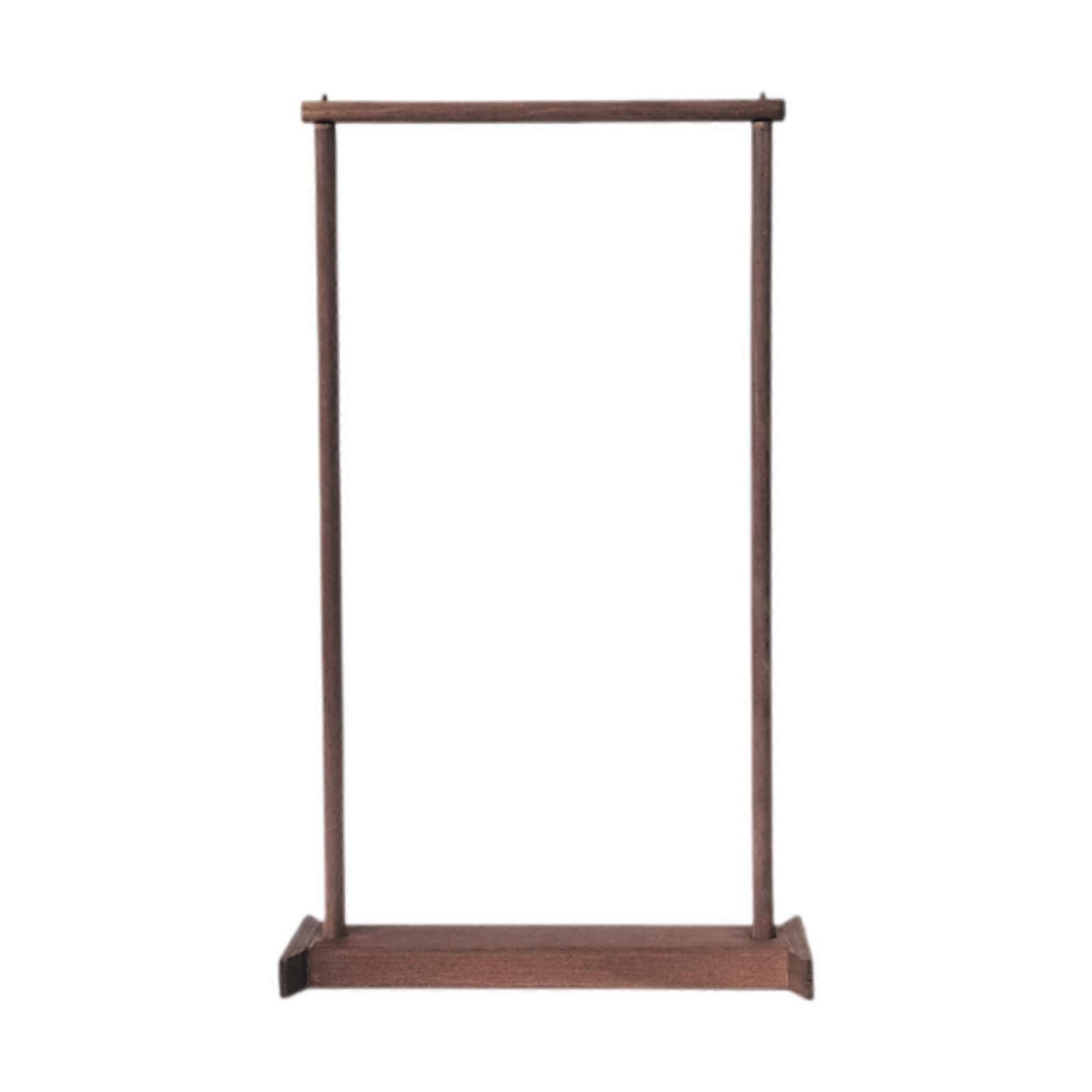 Wind Chime Stand Wood Display Rack for Dinner Table Indoor Outdoor Tabletop