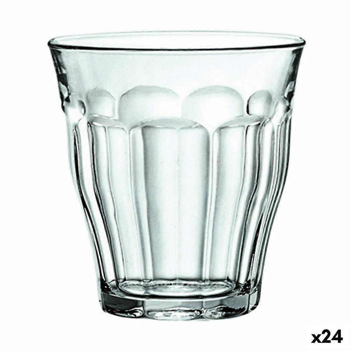 Brillenset Duralex Picardie Transparent 6 Stück 90 ml (24 Stück)