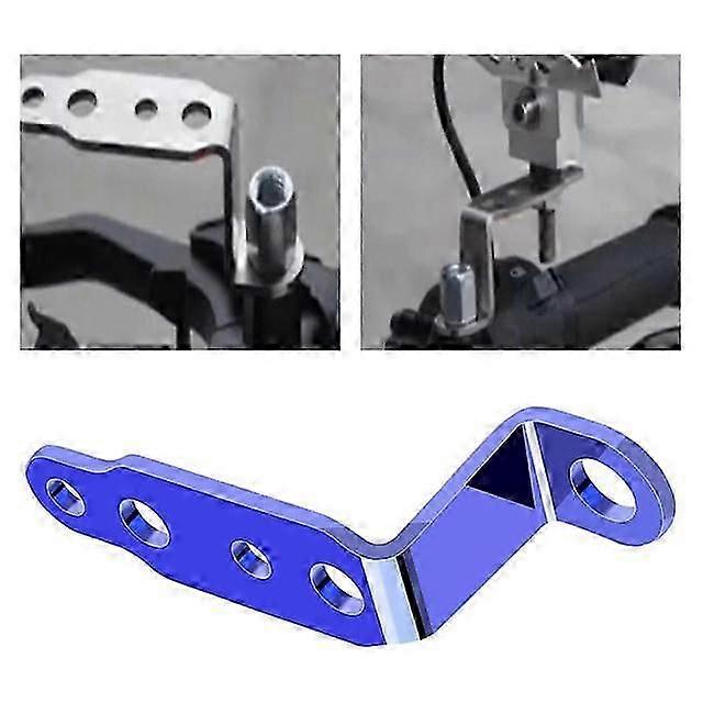 Motorcycle Rearview Mirror Headlight Mount Bracket Rearview Mirror Lamp Bracket Extension Bracket For Atv Scooters Dirt Bikes