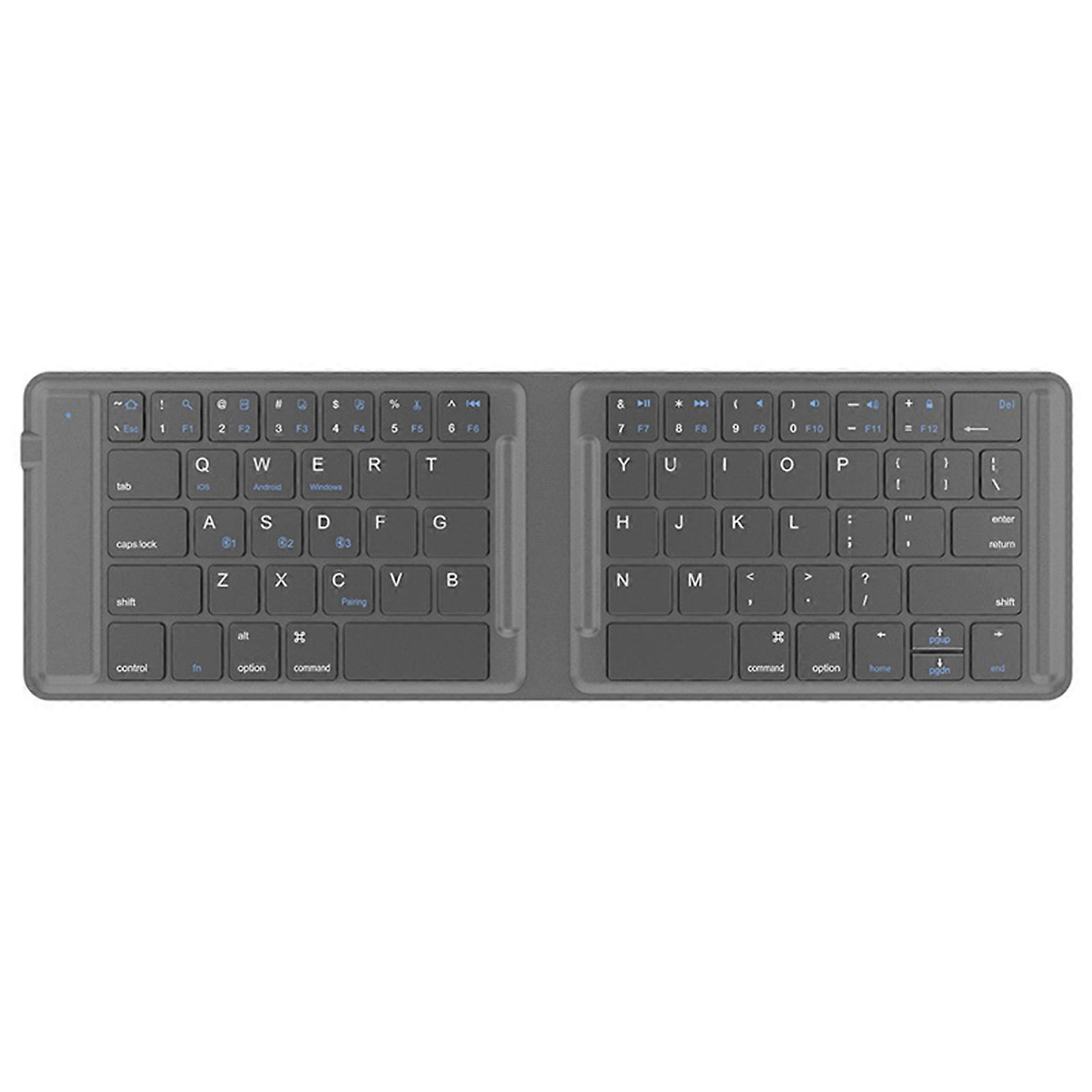 G2104 Thin Wireless Keyboard Folable Keypad Magnetic Folding  Easy Switching Fast Charging Compatible Across Platforms