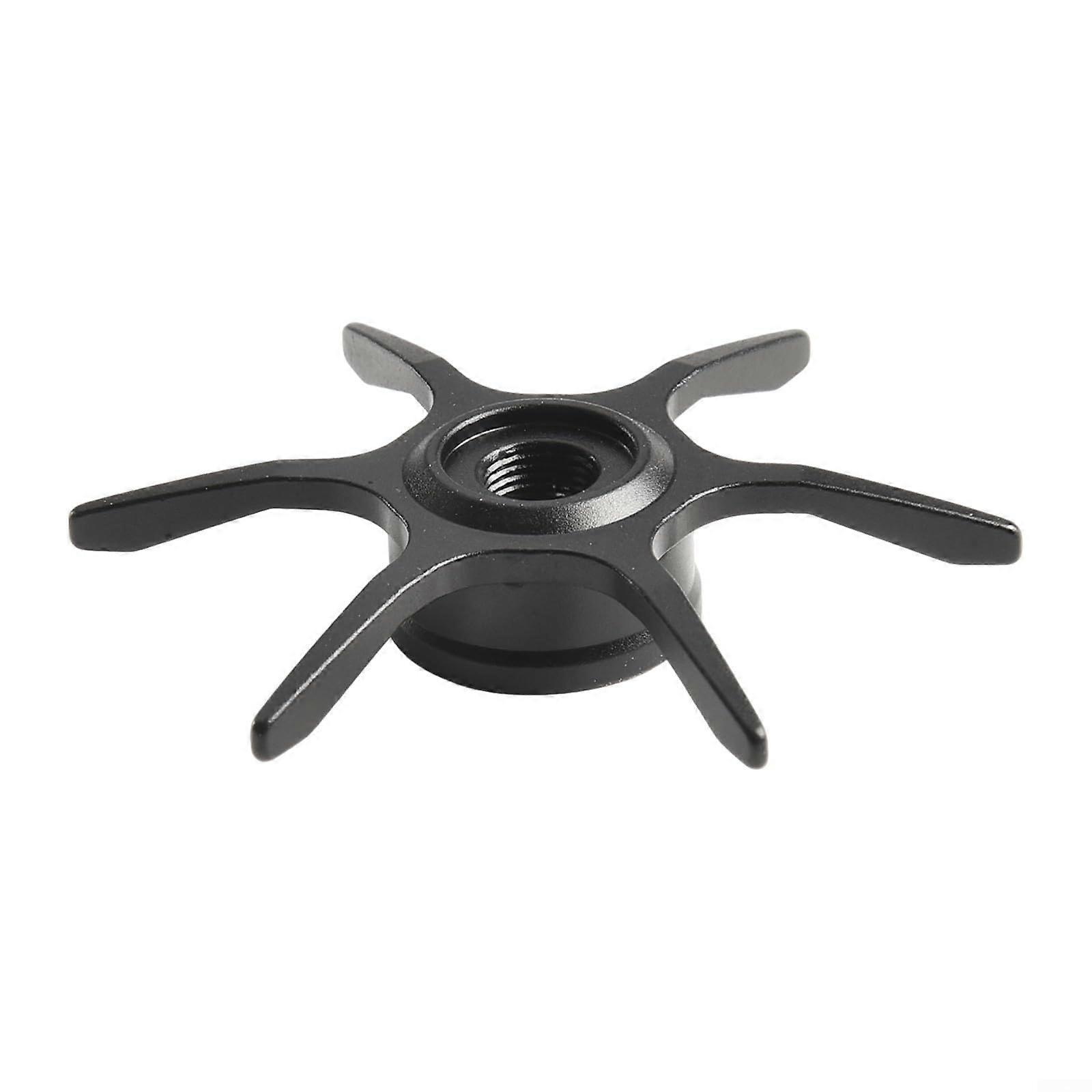 Innovative Brake with Six Stars for Abu Max Series B3B4 Water Wheels, Left Hand, Black, Durable and High-Performance