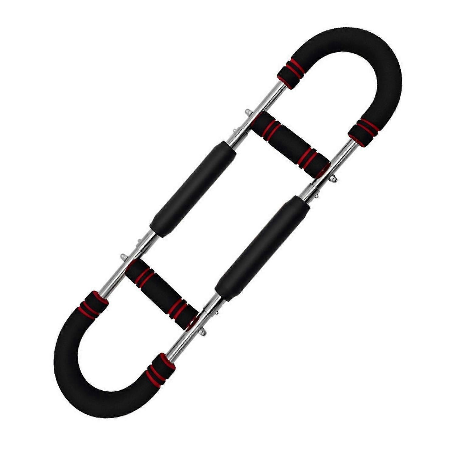 Twister Arm Exerciser - Adjustable Spring Workout Bar for Forearm, Triceps & Chest Strengthening, Po