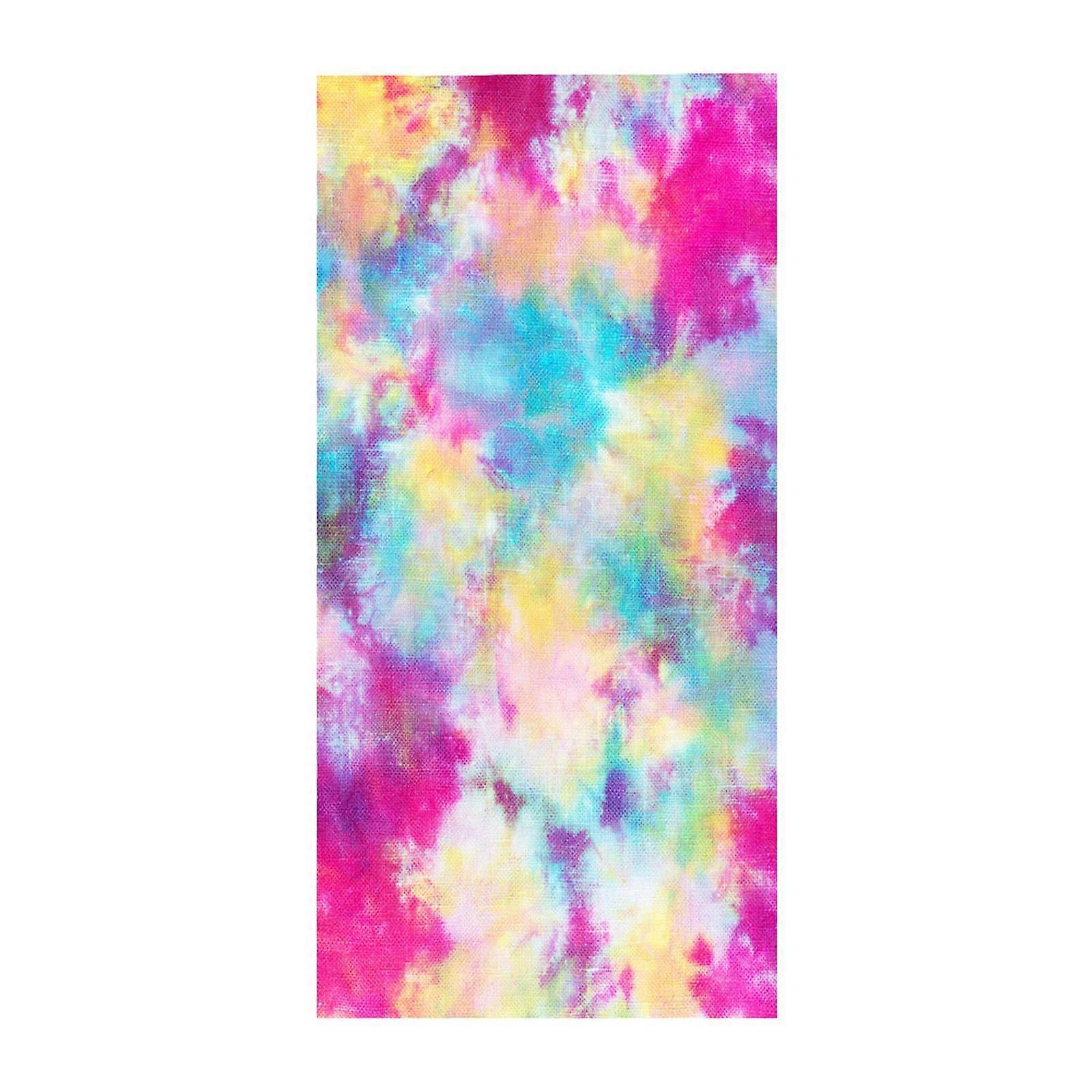 Square beach towel, microfiber, batik dyeing, 3D digital printing Ref: 5280