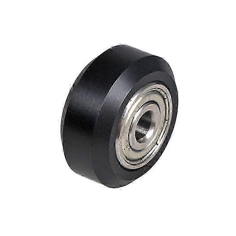 Plastic POM belt wheel with type D and 625ZZ bearing round wheel