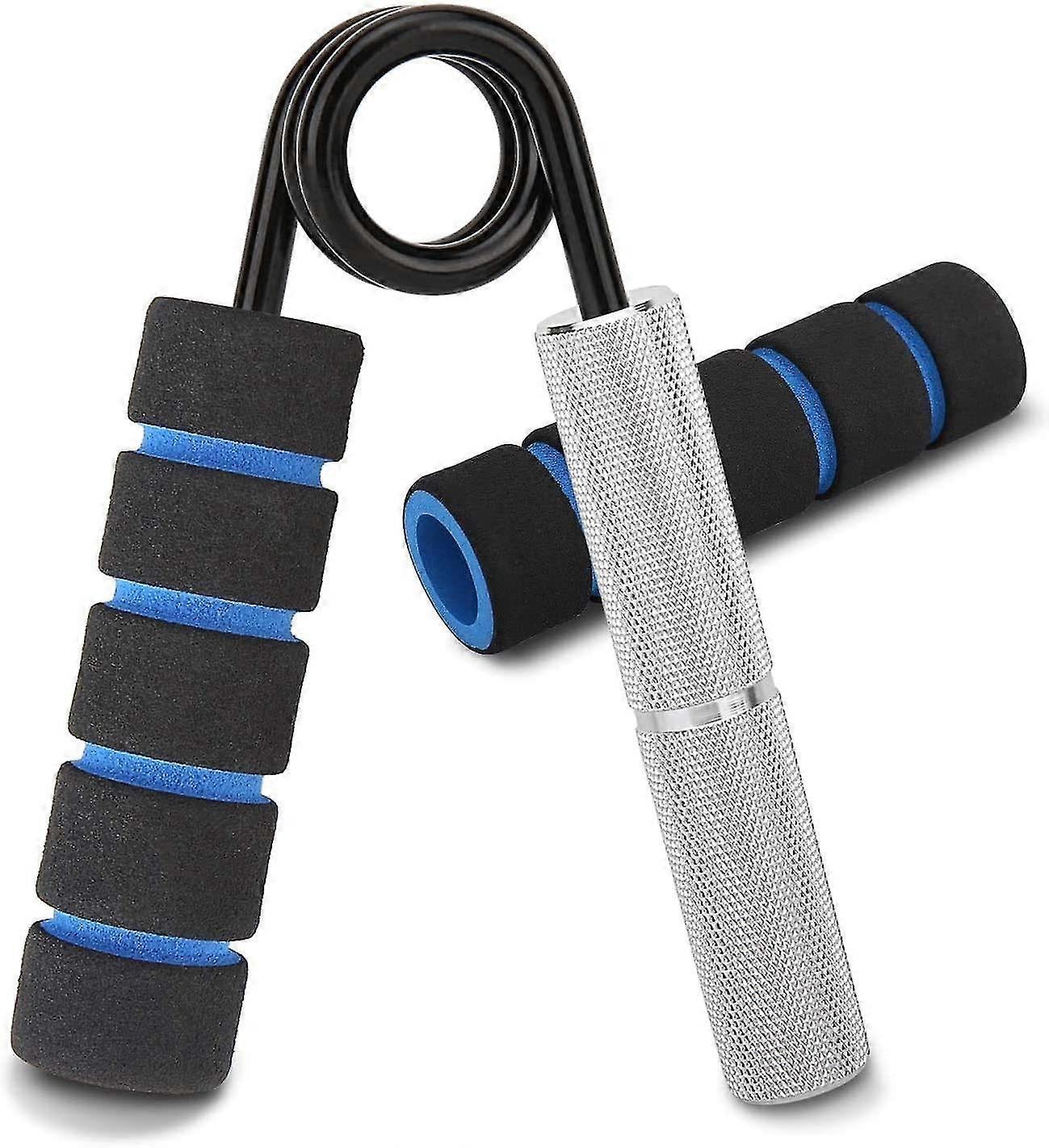 Metall Handgriffverstärker - Unterarm- und Fingertrainer, Silber