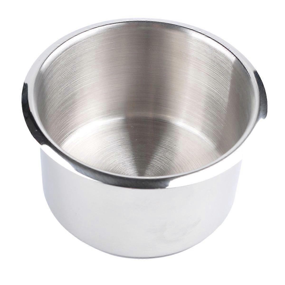 Small, Single Standard Stainless Steel Drop-in Cup Holder