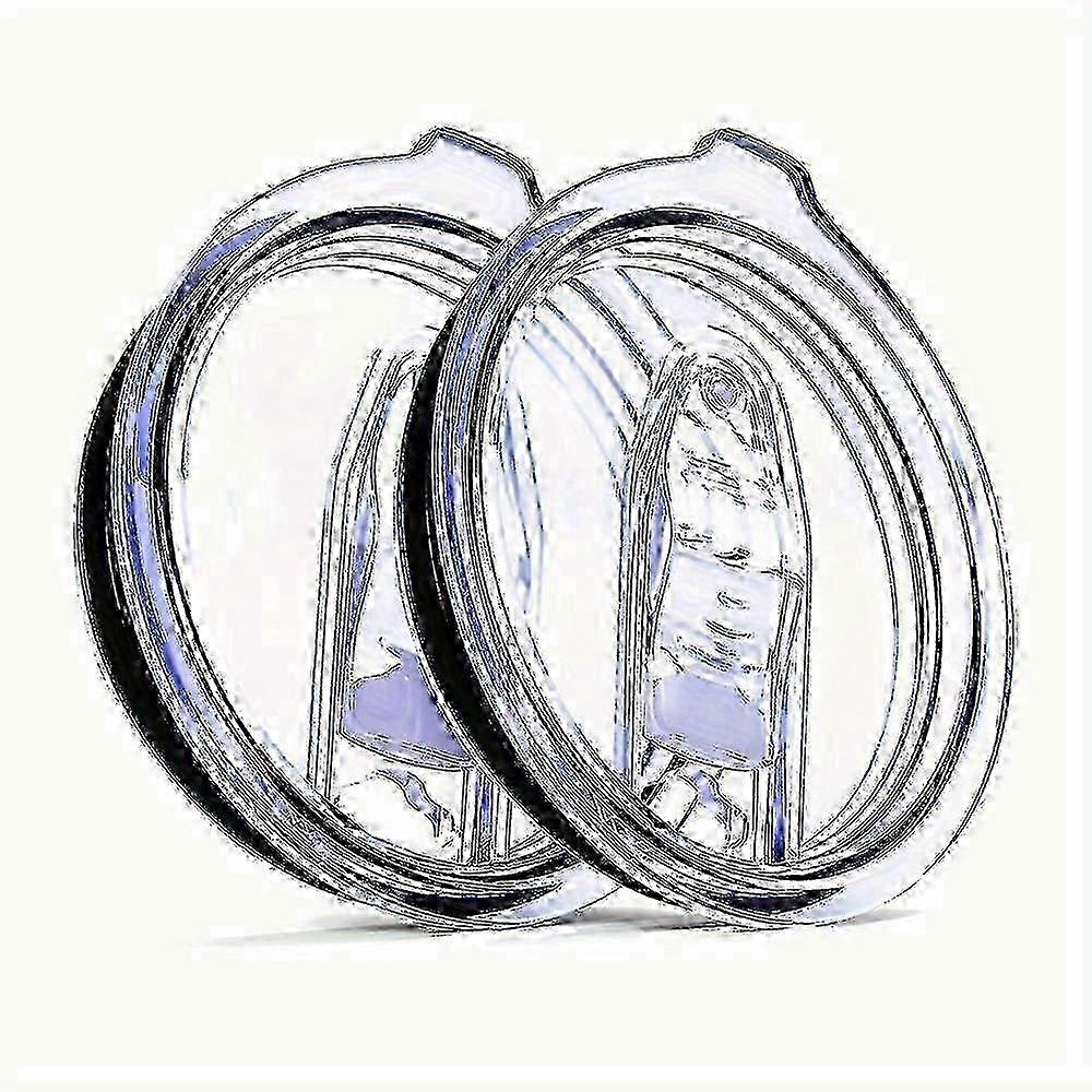 20oz / 30ozトラベルマグ用の2パックこぼれ防止タンブラー蓋、耐久性のある食器洗い機で安全