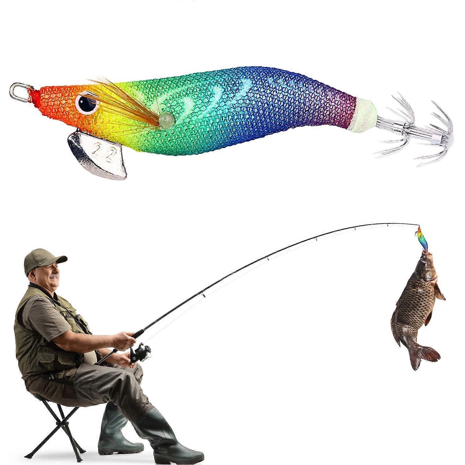 Shrimp for Fishing - Artificial Shrimp Bait with 3D Eyes, Saltwater Lures for Catfish, Snapper, Snake Head, and Octopus