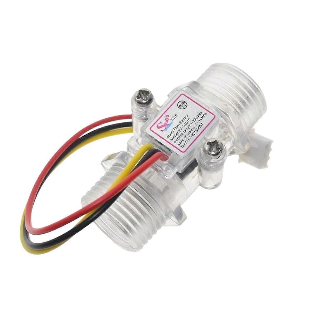 4 Stars Transparent Flow Sensor Turbine Flow Meter Water Flow Sensor Transparent Water Meter  for Arrival  High for Quality