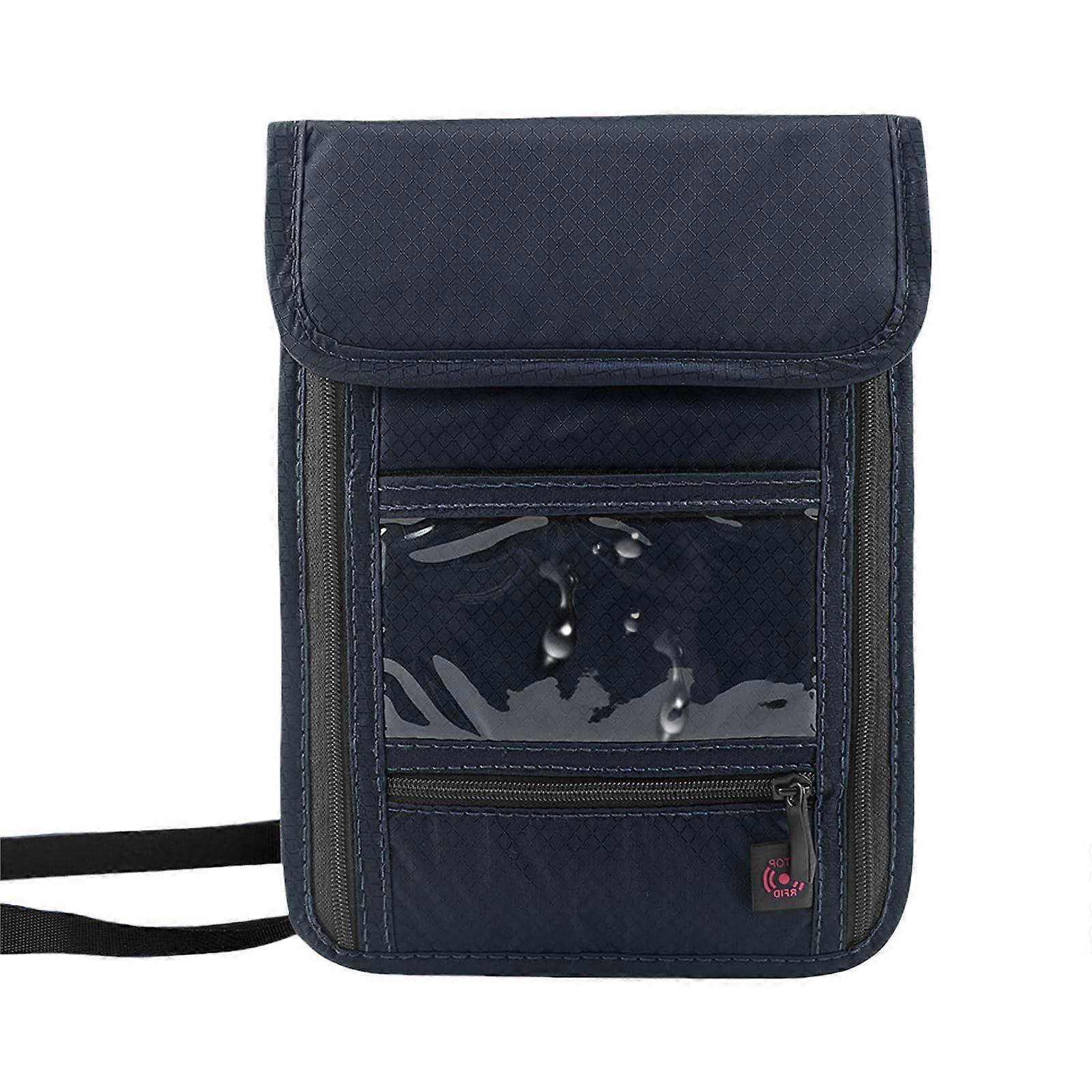 Halsgurt neck strap passport wallets wallet case Antitheft Crossbody document pouch credit card passport holder