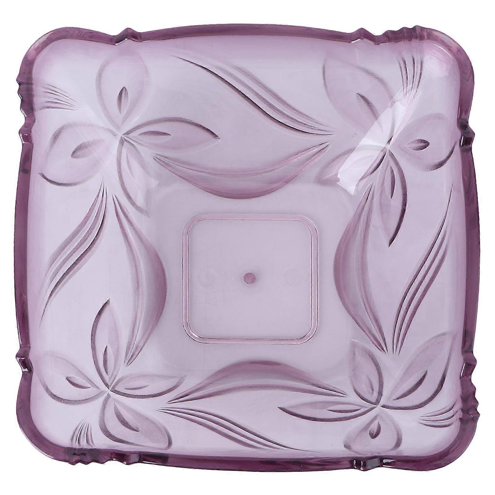 Snack Holding Tray, Square Plate with Creative Modeling and Comfortable Grip