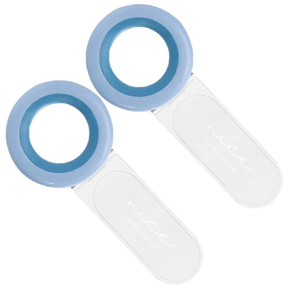 Creative Toilet Lid Lifter Handle – Durable Bathroom Hygiene Accessory for Home Use – Sky Blue