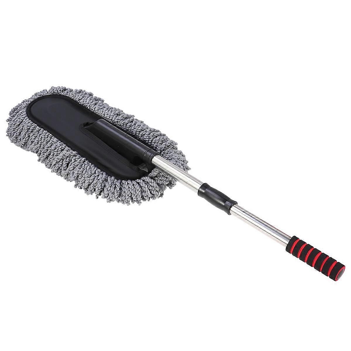 Extendable Cleaning Brush Car Dust Cleaner Tool with Stainless Steel for Car Washing Random 86 5cm EVA 1 Set