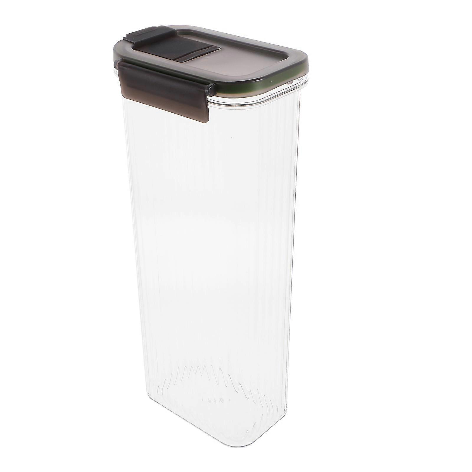 Spaghetti Container Airtight Food Storage Kitchenware Transparent 29.00X11.00X7.00CM Rectangular Shape 1Pack