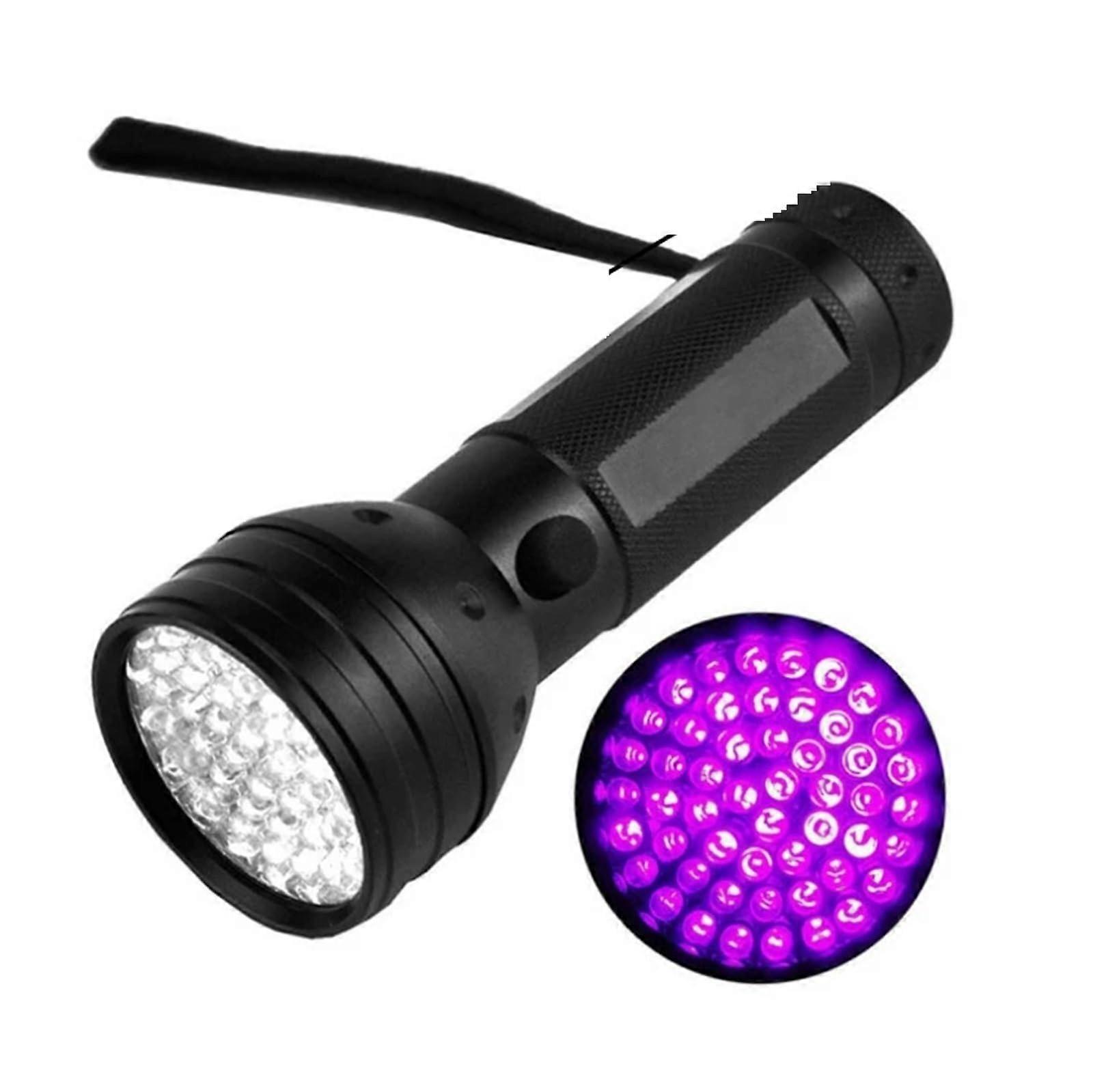 UV Lamp - LED UV Torch 395 nm Mini UV Black Light for Detecting Pet Urine Stains, 1_51 Lamp Beads, Portable Size