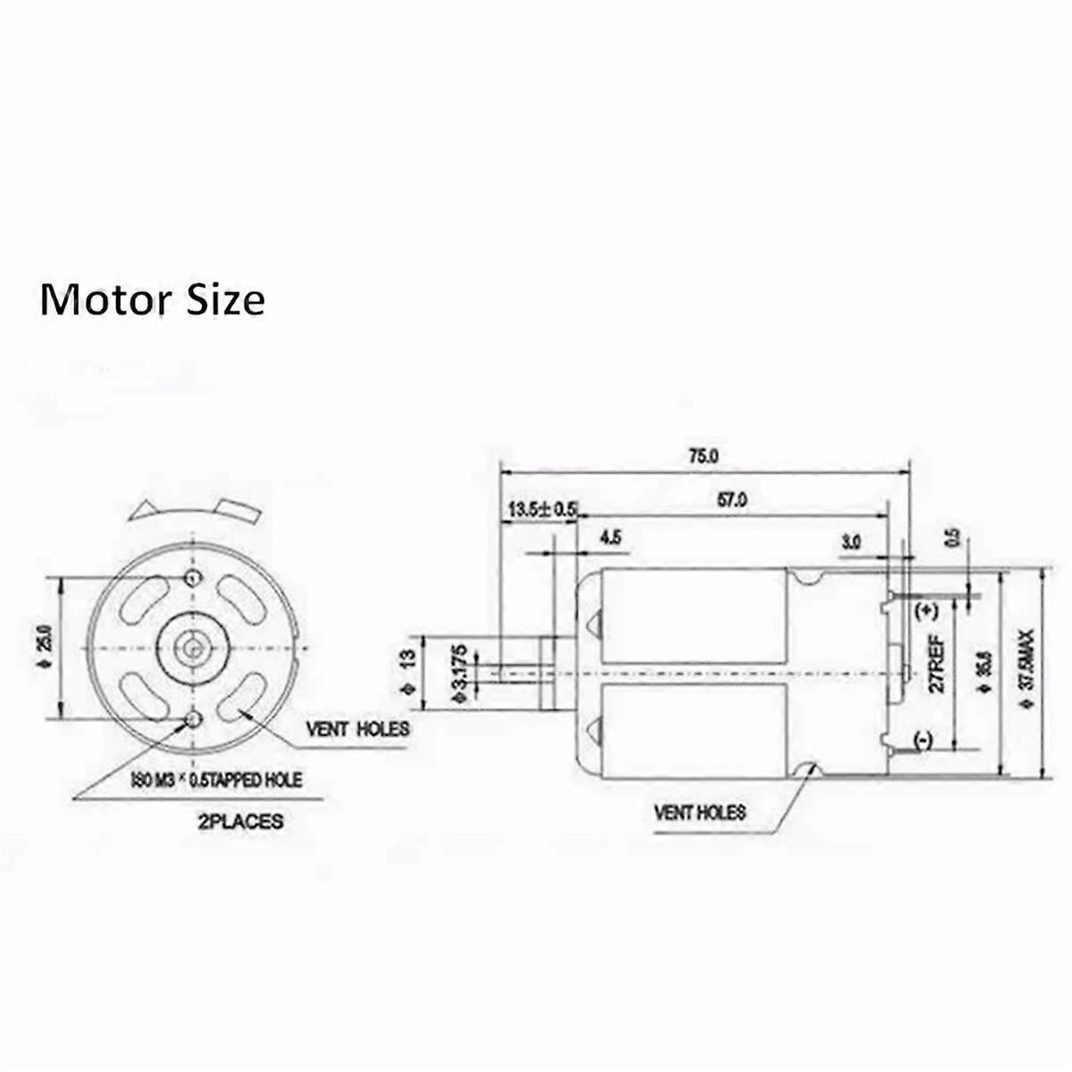 3X DC RS550 Motor 13 Teeth Replace for Cordless Drill Screwdriver 12V Spare Parts