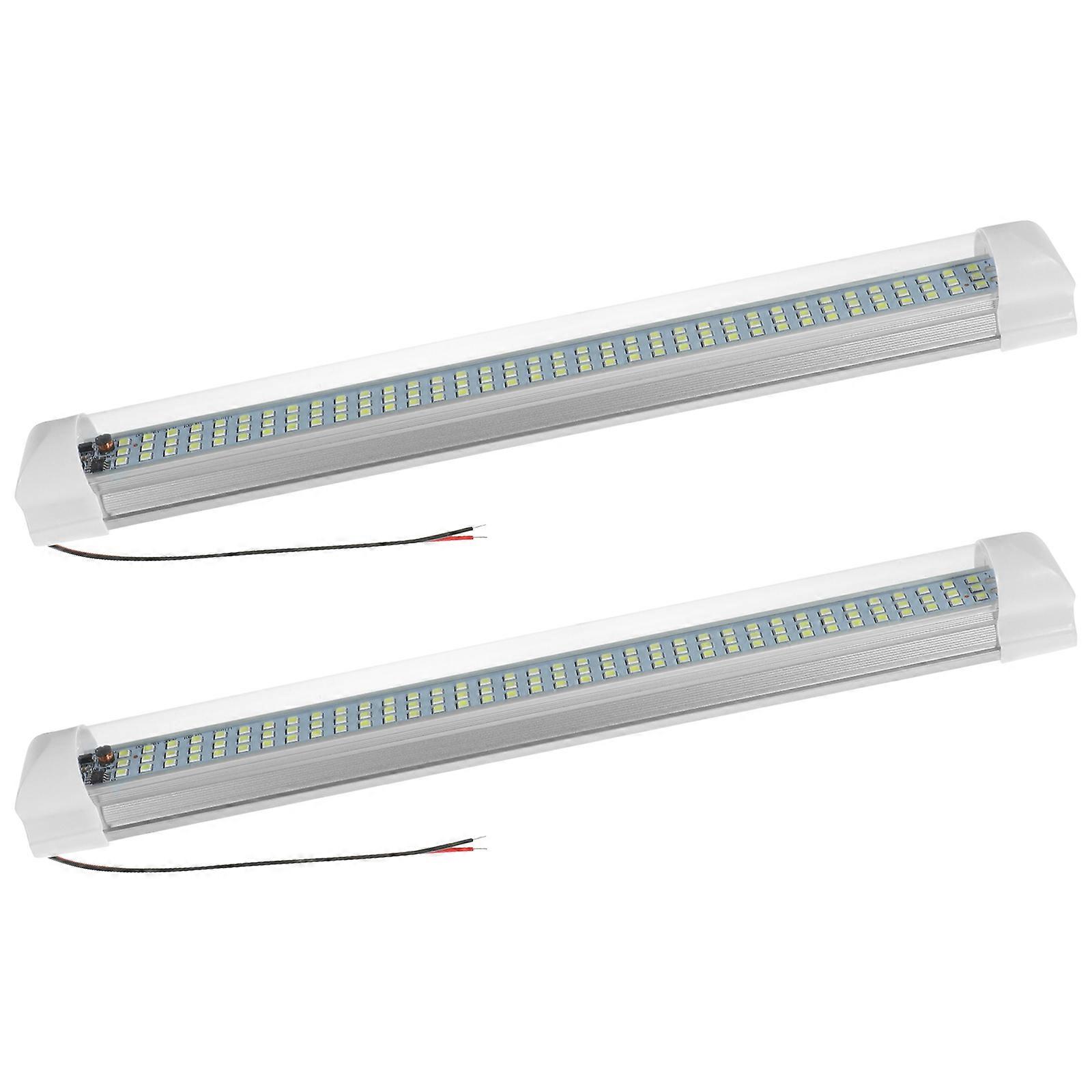 Strip Lights for Car Interior, Reading Lights for RVs Trucks Campers with Screws Stickers for Versatile Installation