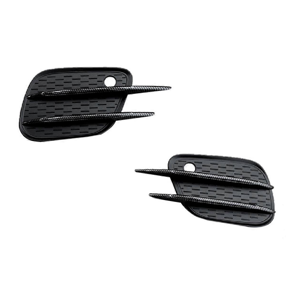 Car Front Fog Lamp Cover for - Carbon Fiber Pattern