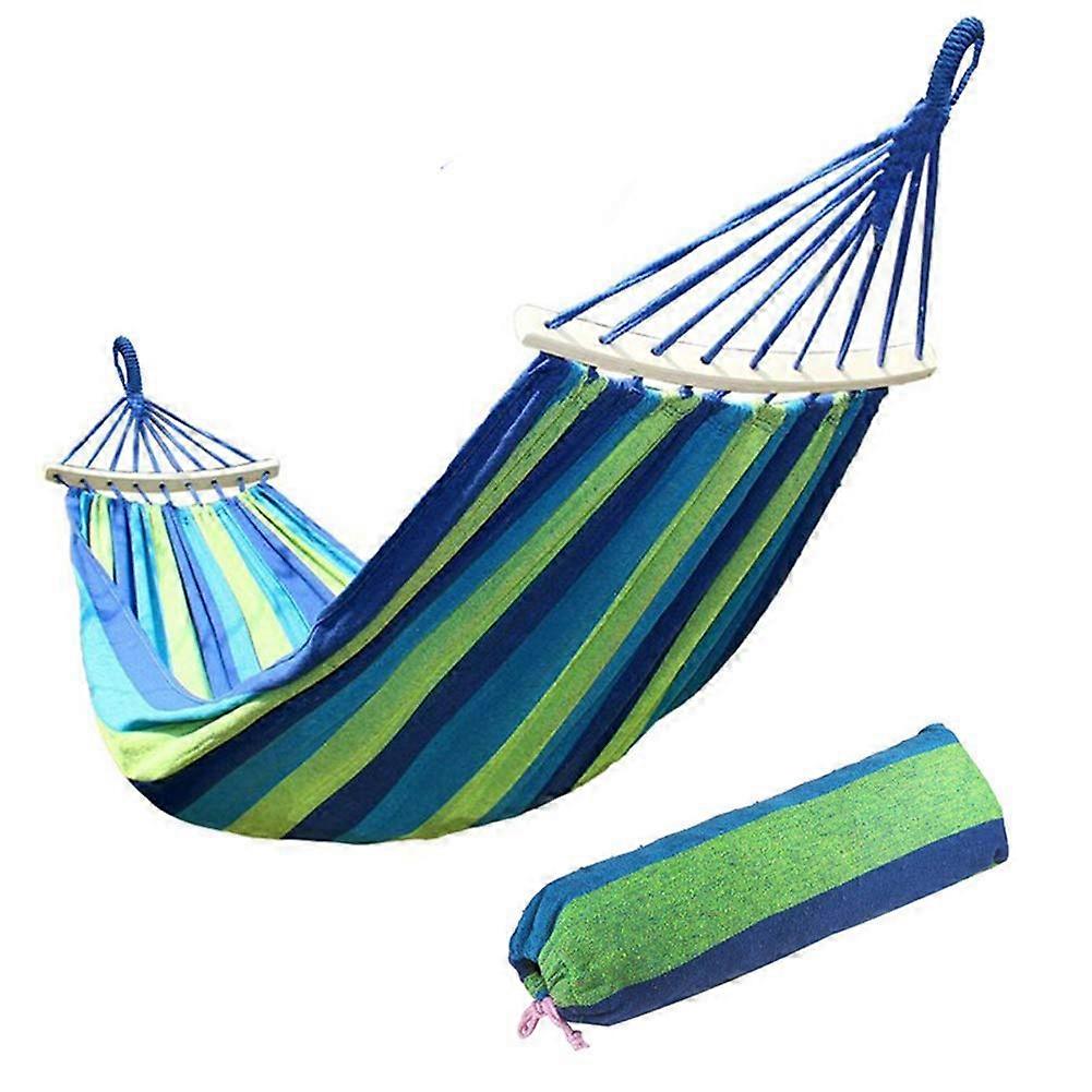 Hammock with spreader bars, durable sailcloth, sturdy metal knot, 250 kg