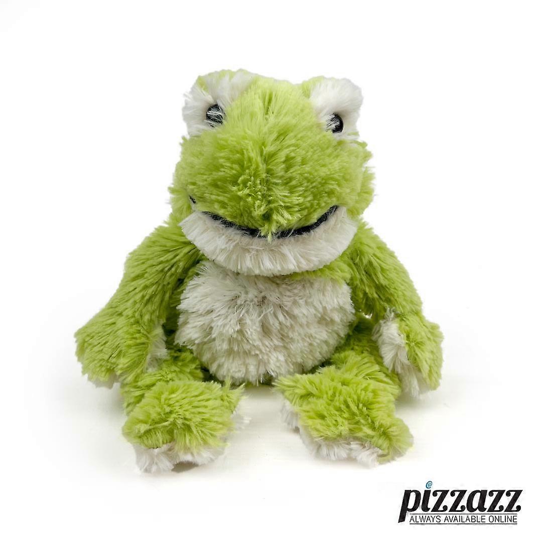 Warmies Junior 9" Frog Microwaveable & Chillable Soft Toy With Lavnder Scent