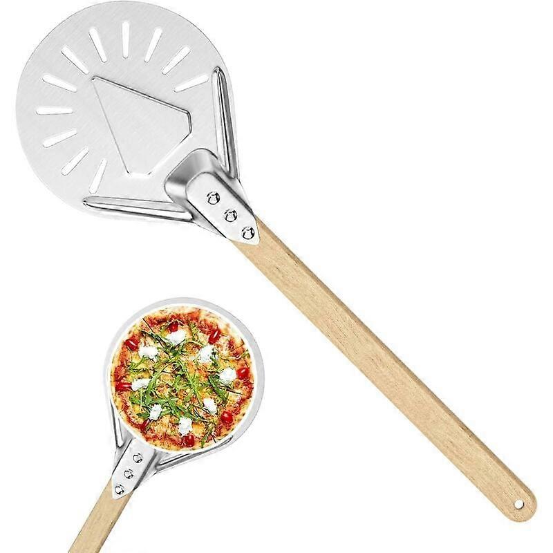 Perforated Pizza Peel, with High Temperature Resistance for Oven for Baking Homemade Pizzas, Breads