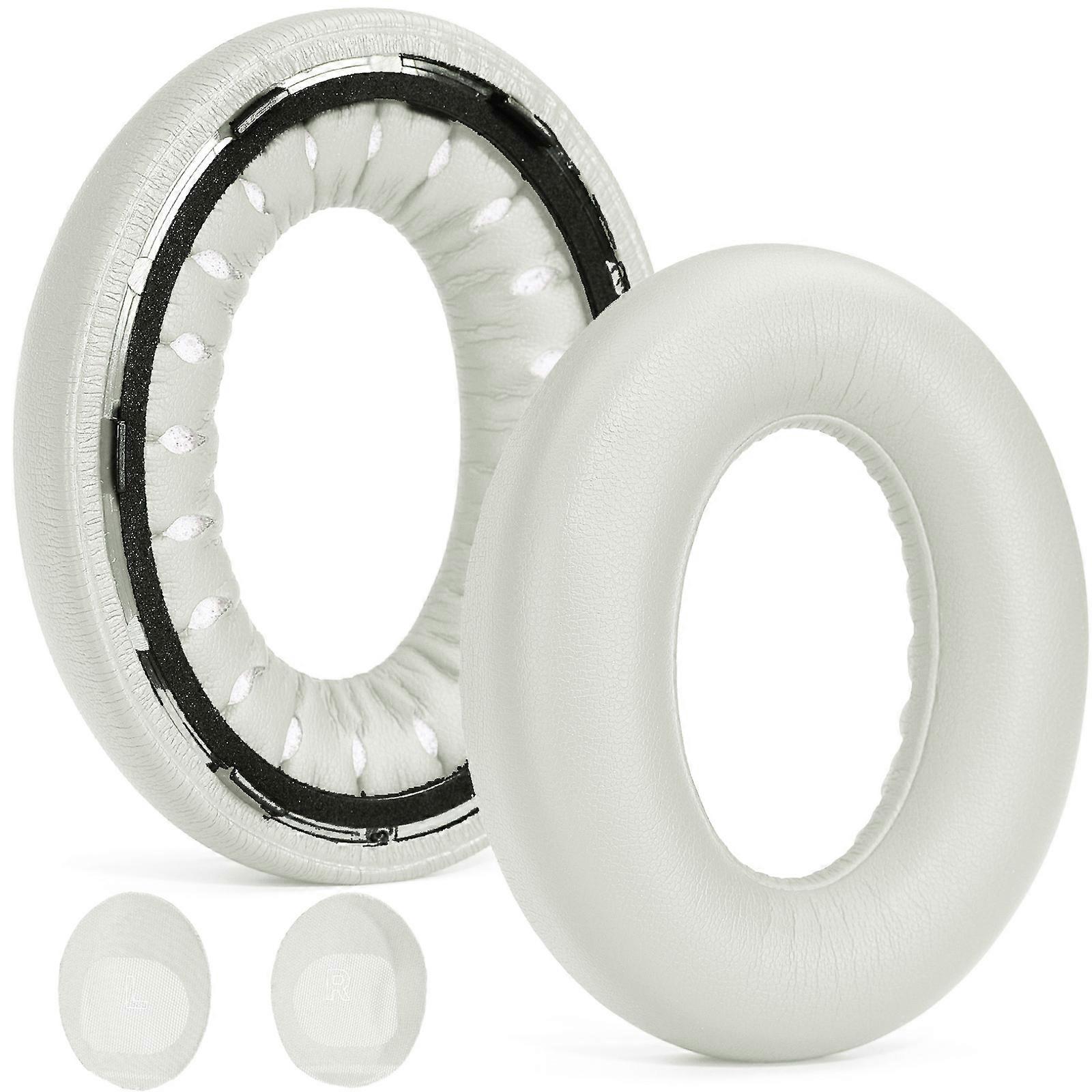 Contoured Memory Foam Ear Pad With Enhances Acoustics Seal For Noise Cancellation Performances  White