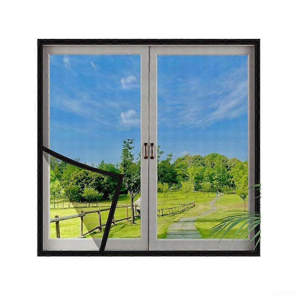 Easy Cut Anti-Mosquito Net For Homes, Adjustable 130 x 150 cm, Lightweight Mesh, Fits Doors And Windows