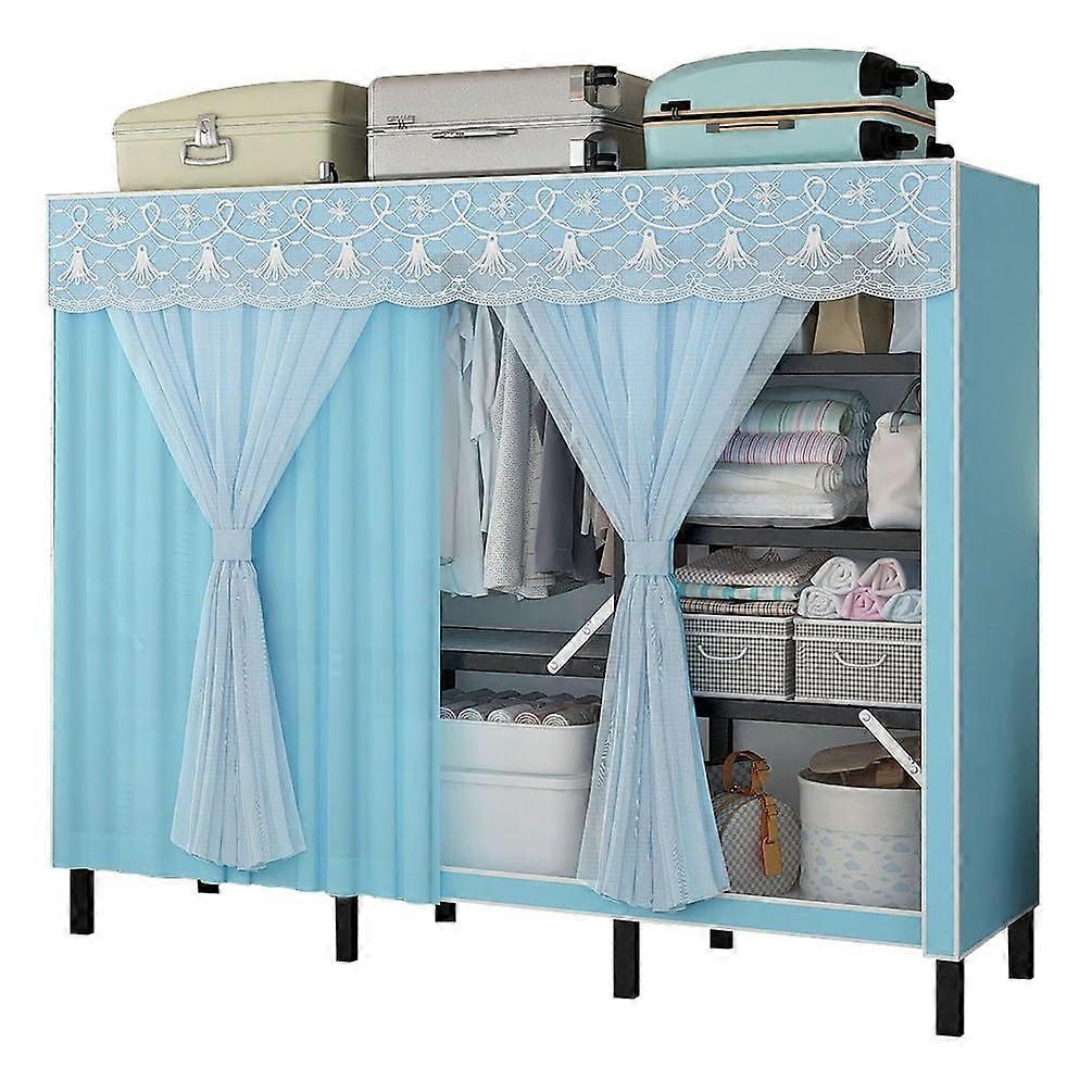 Fabric Wardrobe, Portable Hanging Wardrobe, Clothes Storage Organiser, Wardrobe Organiser System, Portable Wardrobe Ref: 7975