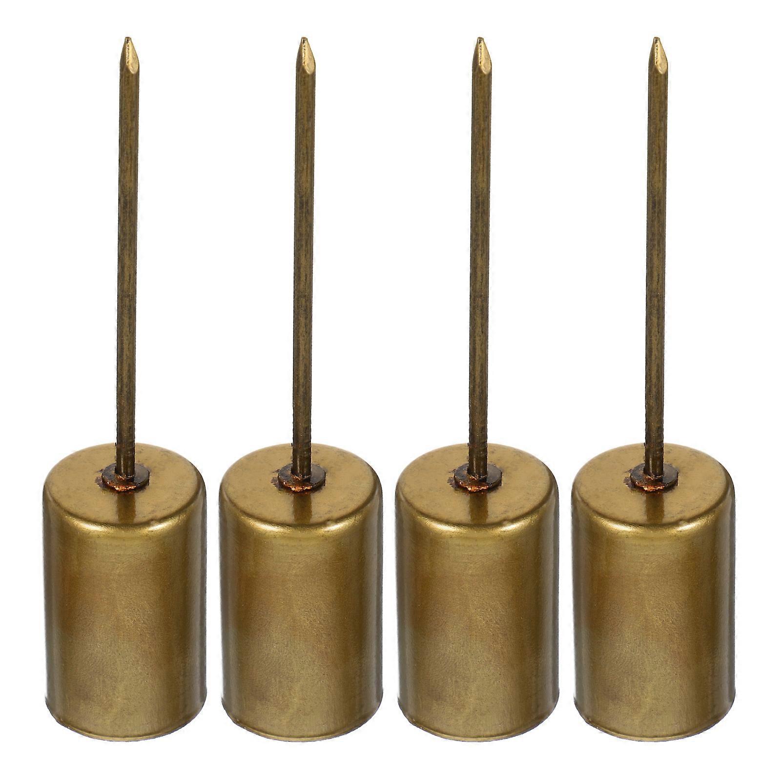 a polished product description based on your input:

 

**4pcs Candle Holders with Spikes – Elegant Christmas Tree & Tabletop Decorations | Reusable