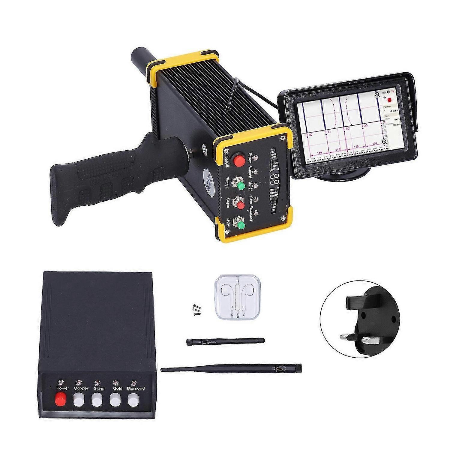 金属探知機高感度、正確な位置決め、広範囲アルミニウム合金、金属探知機、ゴールドロケーター、AC110240Vプラグ