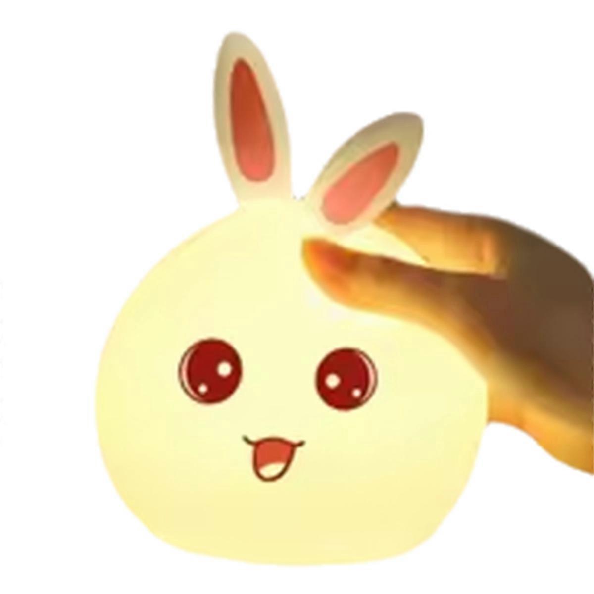 Night Light Cute Animals Silicone Lamp 