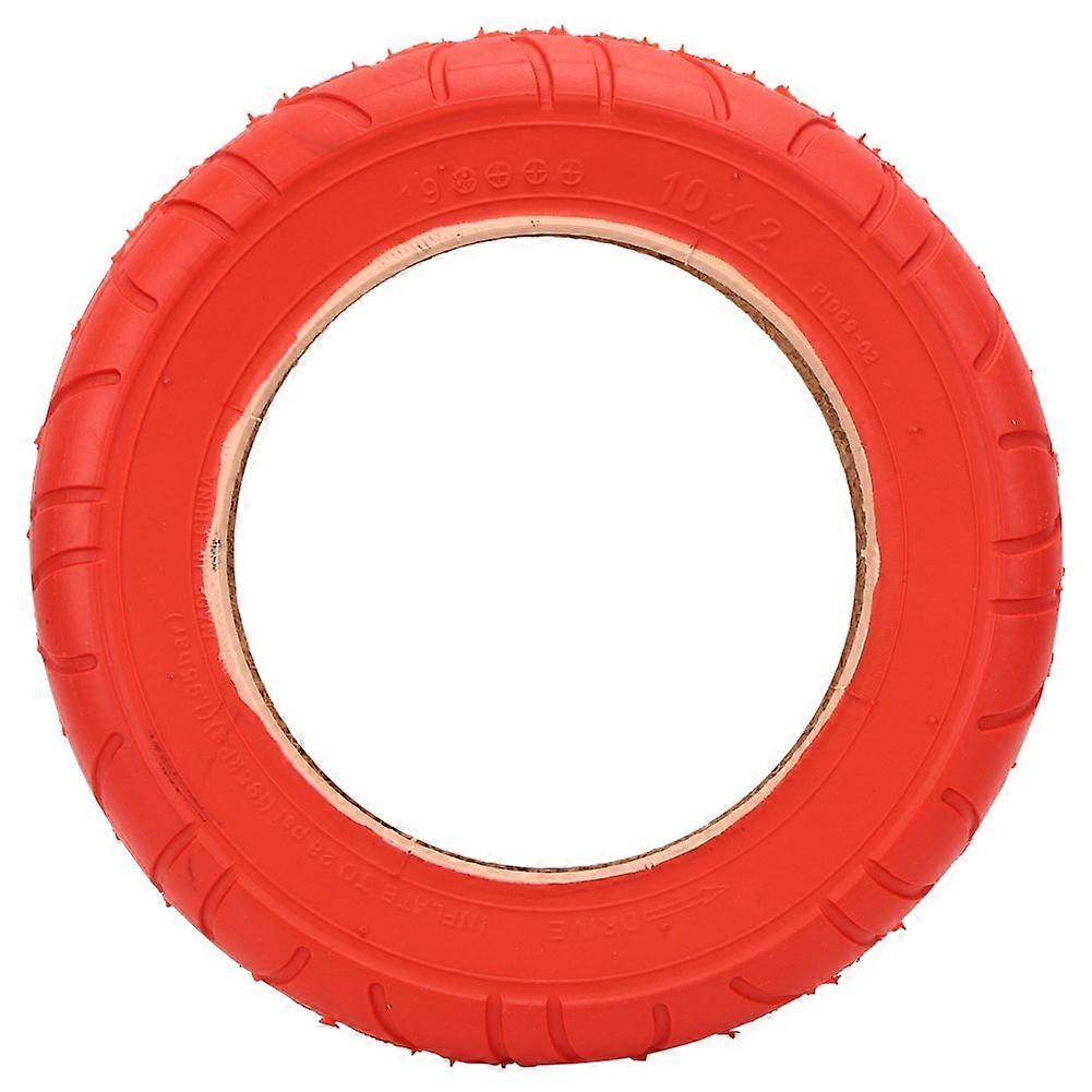 10x2 Red Inflatable Outer Tyre Rubber Tire Replace for Xiaomi Electric Scooter AccessoryYMQX)